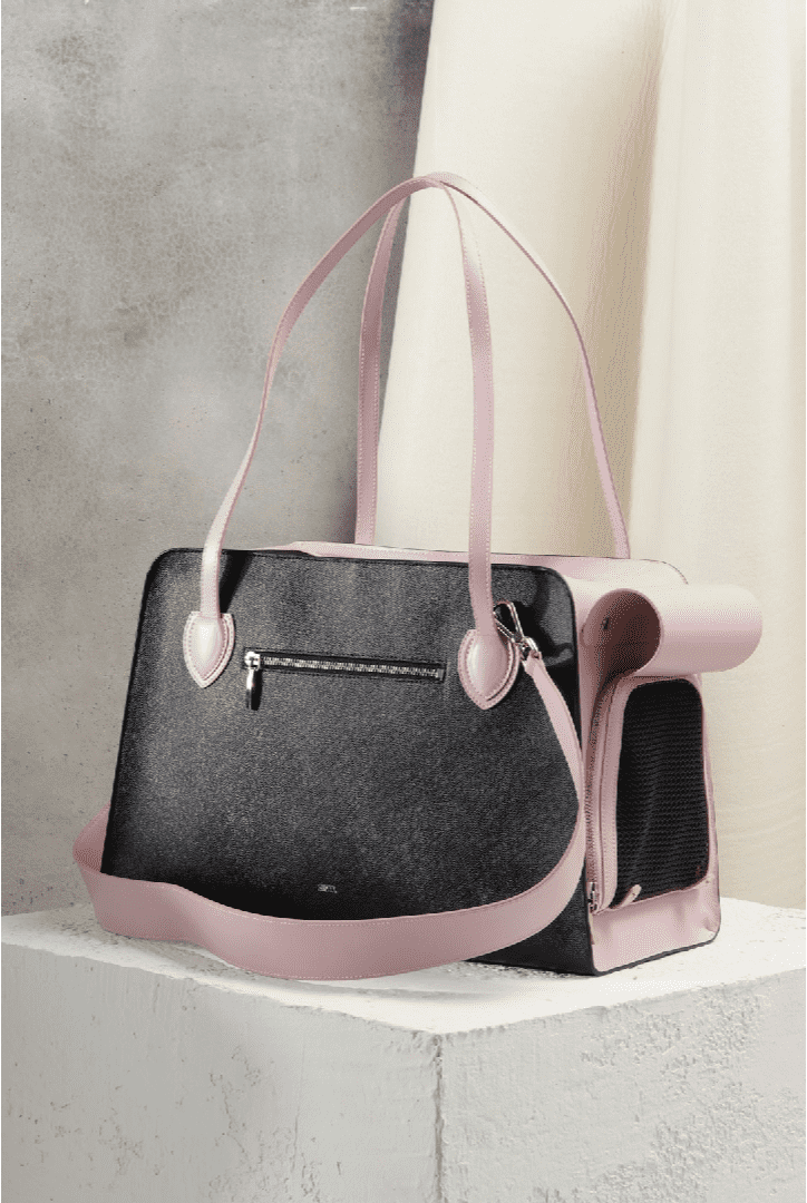 The Luxe Companion Dual-Tone Pet Tote